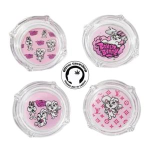 CENICERO DE VIDRIO BAKED BUNNY