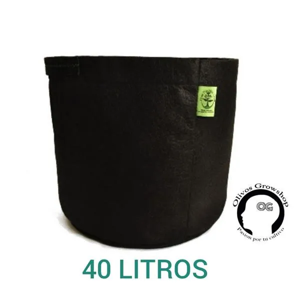 MACETA TELA GEOTEXTIL - 40LTS