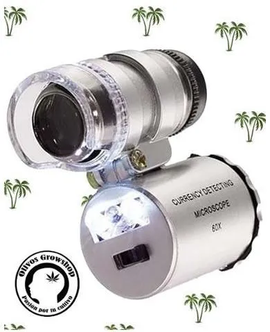 Lupa De Precision 60x Con Luz Led