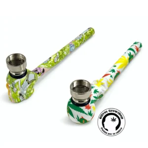 PIPA DE VIDRIO DYK CALAVERA 12CM