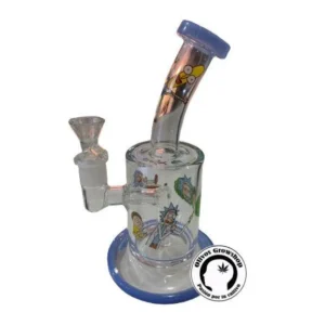 BONG DE VIDRIO RICK Y MORTY 19CM