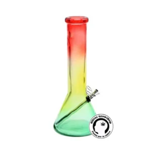BONG DE VIDRIO RASTA 30CM