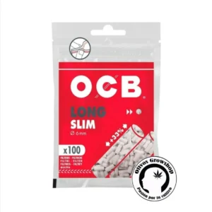 FILTROS TABACO OCB LONG SLIM 6MM
