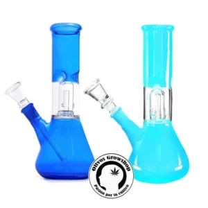 BONG DE VIDRIO CON FILTRO Y PRECOLADOR 25CM