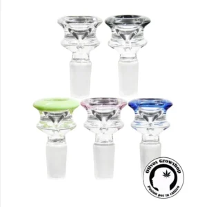 CAZUELA PARA BONG MACHO RELOJ DE ARENA - 14MM