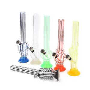 BONG DE ACRÍLICO RAYAS 15CM