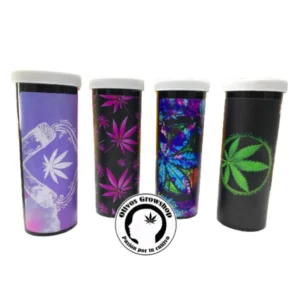 CONTENEDOR DE CANNABIS DISEÑOS 14CM