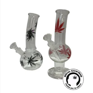 BONG DE VIDRIO CHALAS COLORES - 20CM
