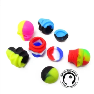 CONTENEDOR DE SILICONA CALAVERA