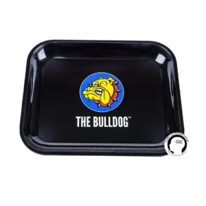 BANDEJA DE METAL THE BULLDOG BLACK - XL 30X23CM