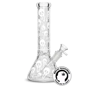 BONG DE VIDRIO 40CM GHOSTFACE - GLOW