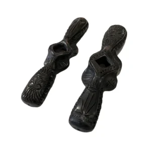 PIPA DE MADERA DOBLE 18CM