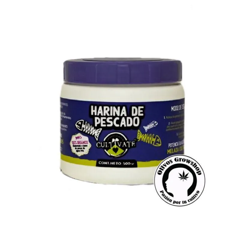 CULTIVATE HARINA DE PESCADO - 500GR