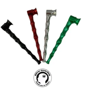 PIPA DE METAL COLORES 12 CM