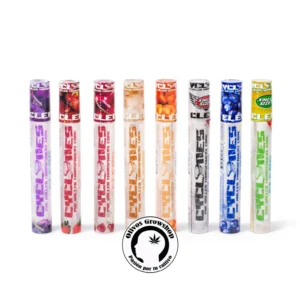 SEDAS CYCLONES CLEAR CELULOSA SABORES X2