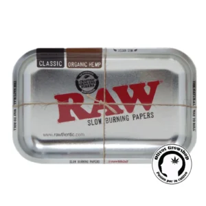 BANDEJA DE METAL RAW SILVER - GRANDE