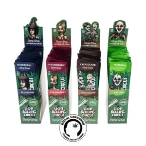 BLUNT HEMP WRAP LION ROLLING CIRCUS X2