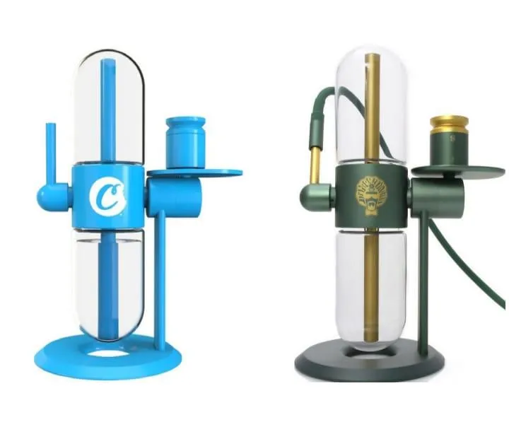 BONG GRAVITY CELESTE Y VERDE 40CM
