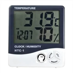 Termohigrometro Medidor Temperatura y Humedad