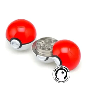 PICADOR DE METAL POKEBOLA ROJA - 3 PARTES