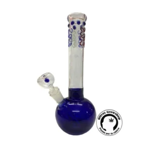 BONG VIDRIO REDONDO 28CM