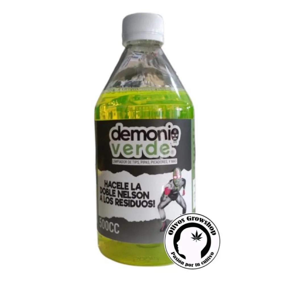 LIMPIADOR P/BONG PIPA DEMONIO VERDE - 500ML
