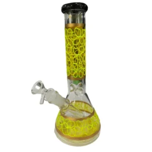 BONG DE VIDRIO AMARILLO 25CM - GLOW