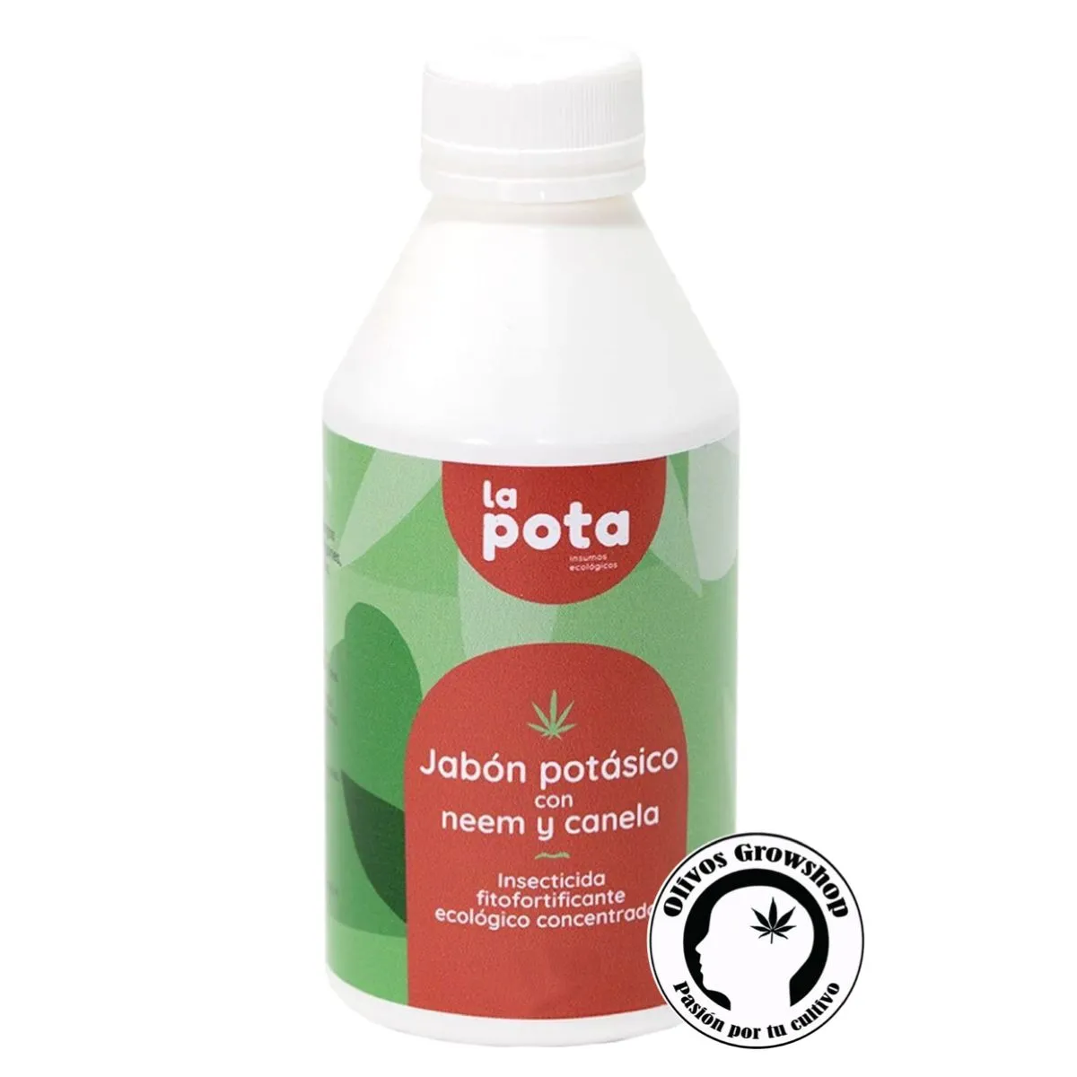 LA POTA JABÓN POTÁSICO CON NEEM Y CANELA - 100ML