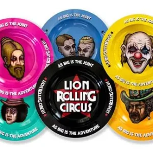 CENICERO DE CHAPA LION ROLLING CIRCUS