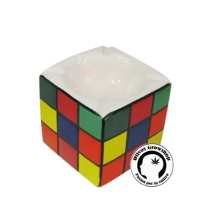 CENICERO DE CERAMICA CUBO RUBIK