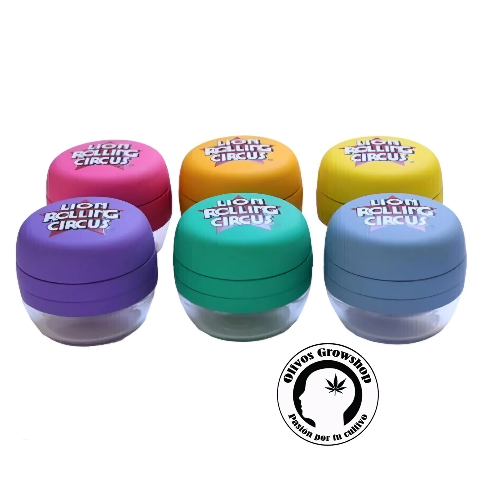 PICADOR DE VIDRIO LION ROLLING CIRCUS - 3 PARTES
