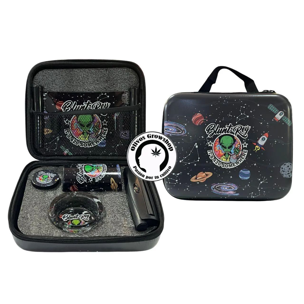 ESTUCHE KIT SET FUMADOR BLUNT REY