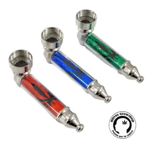 PIPA DE METAL DE COLORES 7CM