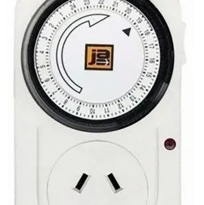 TIMER MECANICO PROGRAMABLE ENCHUFABLE