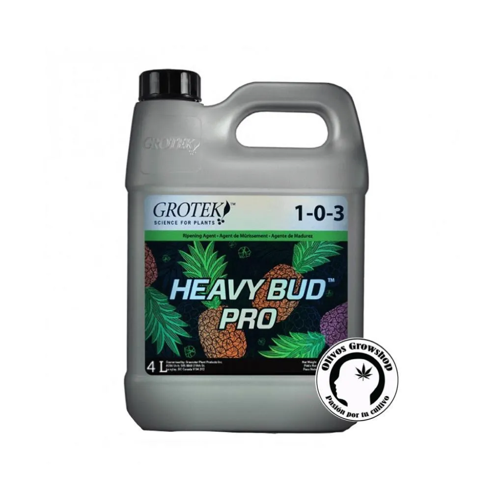 GROTEK HEAVY BUD PRO - 4 LTS