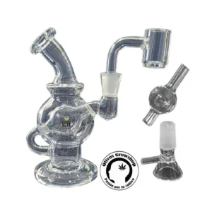 BONG DE VIDRIO KIF MINI FRESH 1 - 13CM