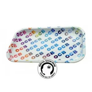 BANDEJA DE METAL OCB MEDIANA 29 X 19 CM