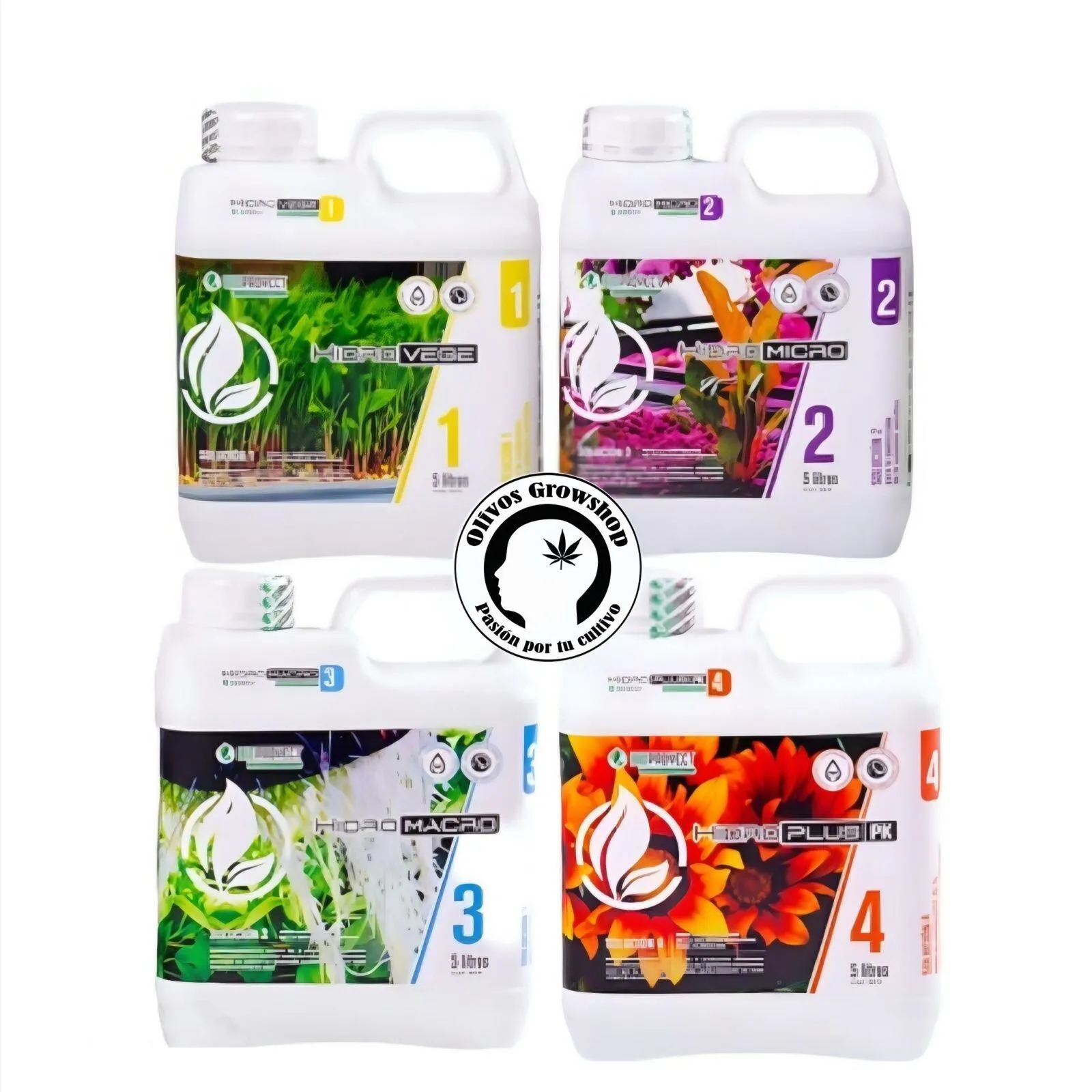 KIT BIOPROYECT HIDROPACK 1 2 3 4 - 5 LTS
