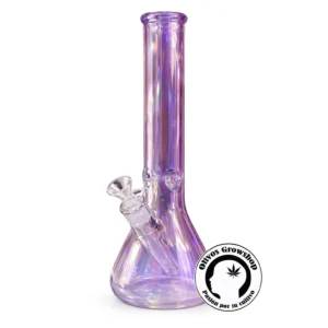BONG DE VIDRIO VIOLETA TORNASOL 35CM