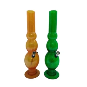 BONG ACRILICO 3 PANZAS 34CM
