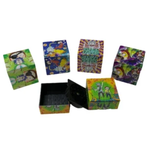 PICADOR DE ACRILICO CUBO RUBIK - 3 PARTES