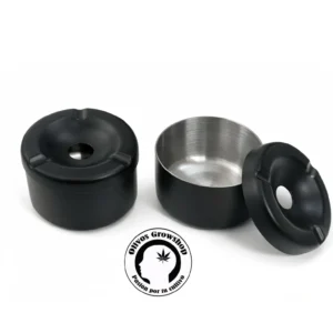CENICERO DE ALUMINIO NEGRO