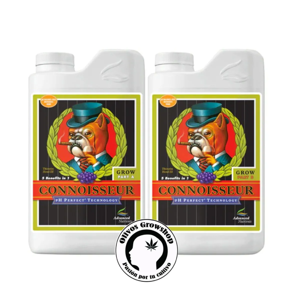 ADVANCED NUTRIENTS CONNOISSEUR GROW A + B - 1 LT