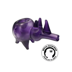 PIPA DE VIDRIO RINOCERONTE