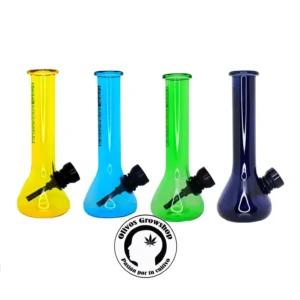 BONG DE VIDRIO DYK COLORES 12CM