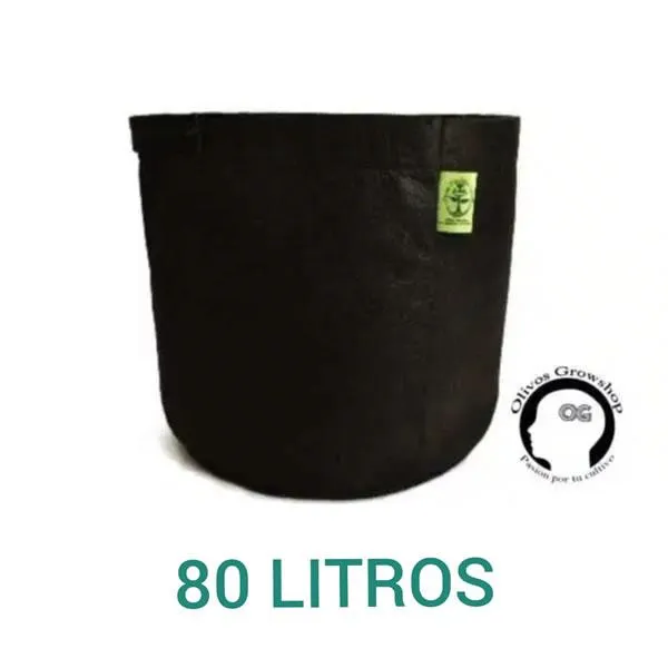 MACETA TELA GEOTEXTIL - 80LTS