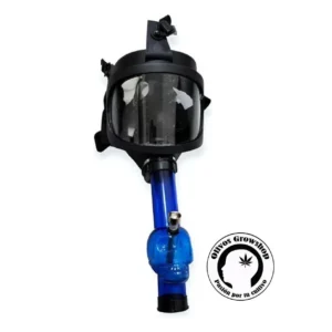 BONG MASCARA CON VISOR COMPLETO NEGRO