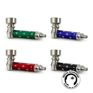 PIPA DE METAL ROMBOS 7CM