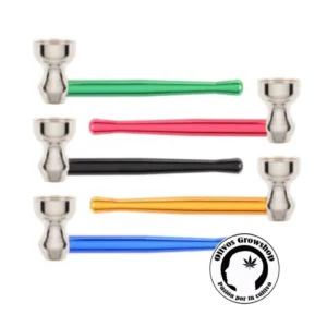 PIPA DE ALUMINIO COLORES CON REJILLA