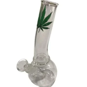 BONG DE VIDRIO CHALA VERDE 20CM